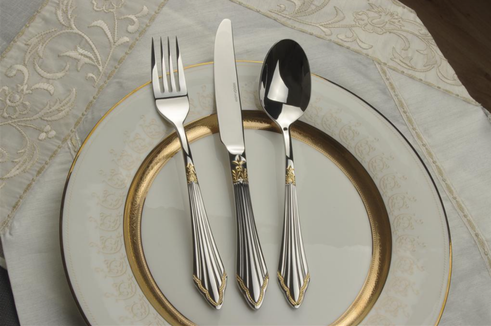 Nova Gold 90 Parça Çatal Kaşık Bıçak Seti