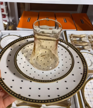 18 PARÇA PASTA ÇAY SETİ