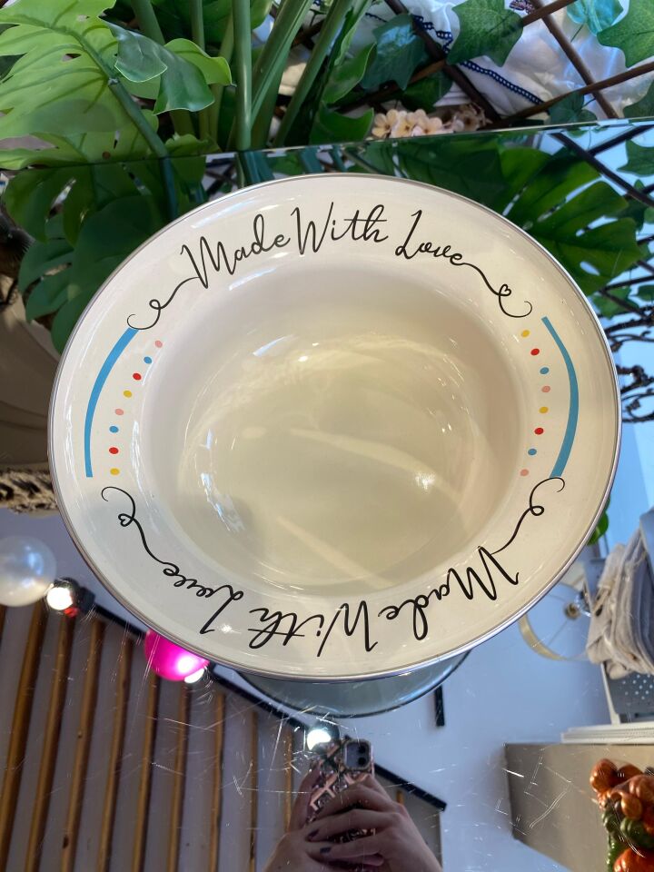 MADE WITH LOVE EMAYE AYAKLI BÜYÜK MEYVELİK