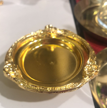 GÜL ŞERİT 1 PARÇA GOLD LOKUMLUK