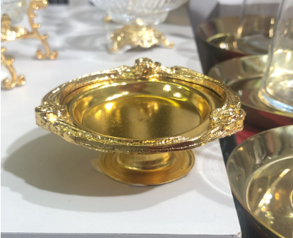 GÜL ŞERİT 1 PARÇA GOLD LOKUMLUK