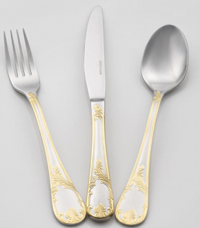 Mikasa Moor Elegante Gold 90 Parça Çatal Kaşık Bıçak Seti