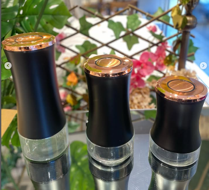 MUTFAK BAHARAT-KAVANOZ SETİ BLACK COPPER