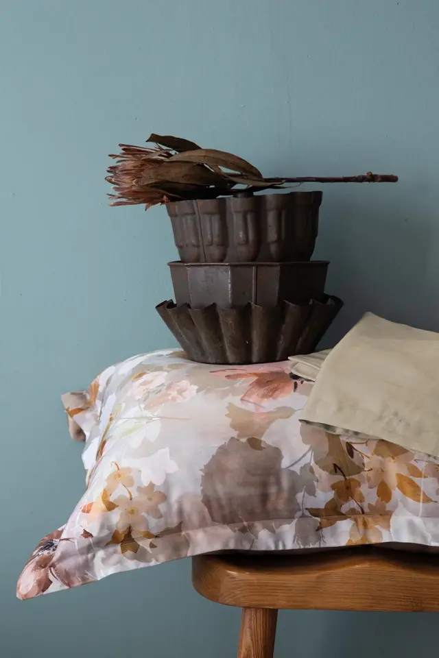 Swan 210 TC (83 Tel) Dijital Pamuk Saten Çift Kişilik Nevresim Takımı