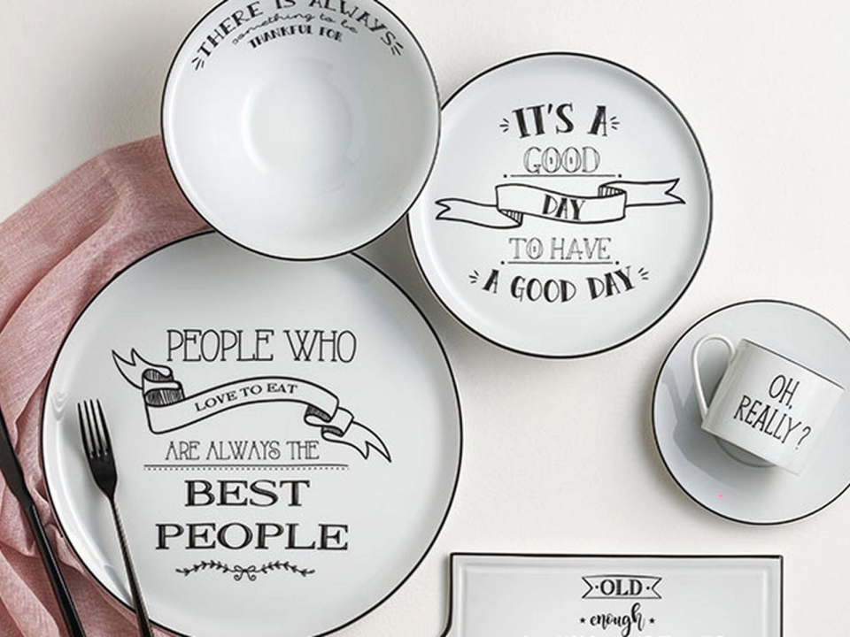 Porland Be Happy 31 Parça 6 Kişilik Kahvaltı Takımı