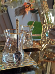Tiamo Selçuklu 40 Parça Çay Seti Gold