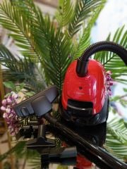 GOLDMASTER HİPERAKTİF ELEKTRİKLİ SÜPÜRGE KIRMIZI