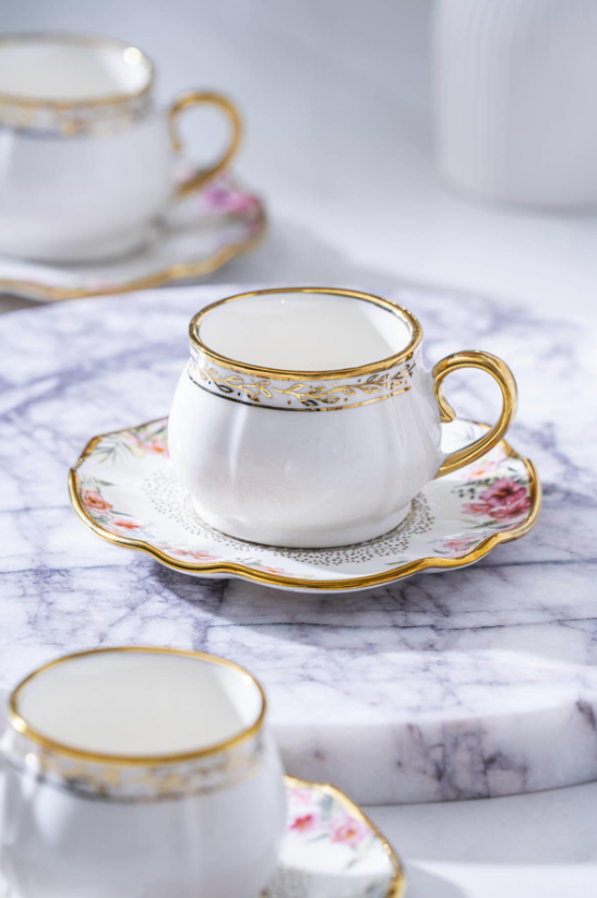 SIENNA SAGE 6'LI KAHVE FİNCAN TAKIMI