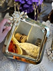 TAÇ SUNUM TEPSİ GOLD