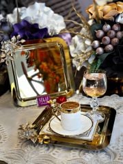 TAÇ SUNUM TEPSİ GOLD