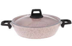 Emsan Oasis-s Lavander 7 Parça Granit Tencere Seti