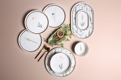 PORLAND BOTANİCAL 27 PARÇA 6 KİŞİLİK YEMEK TAKIMI