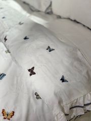 LAURA KREM ÇİFT KİŞİLİK NEVRESİM TAKIMI