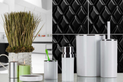 Ansan Lenox 5 Parça Banyo Seti Beyaz