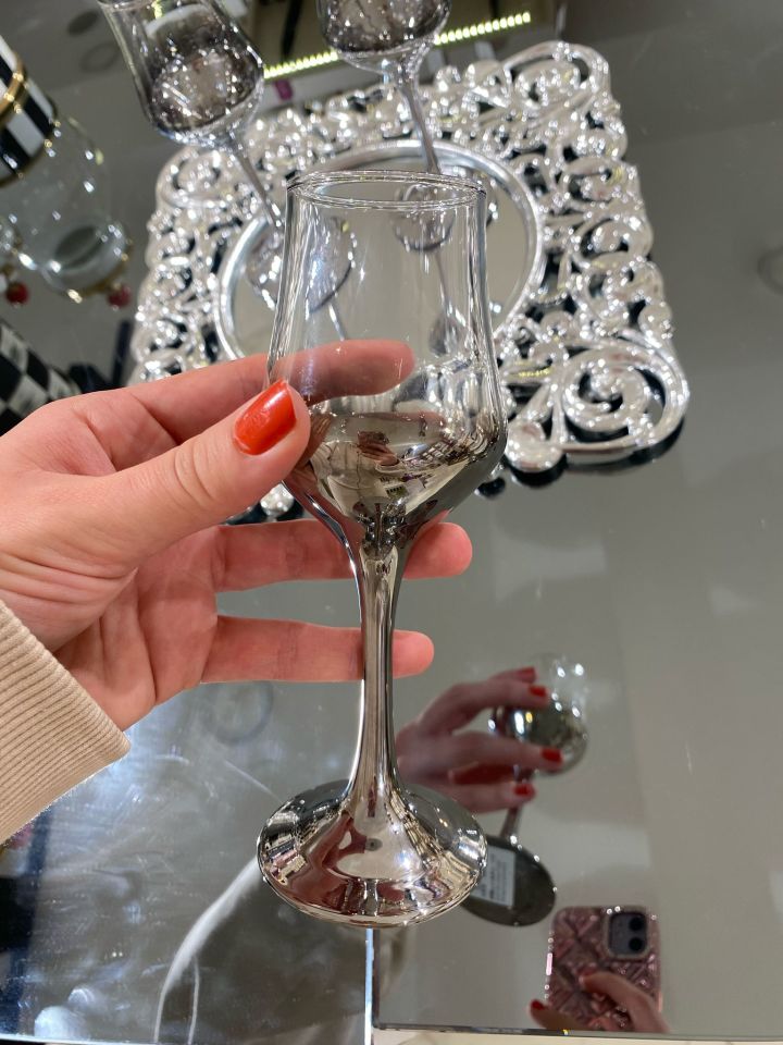 TİTANYUM KAPLAMA GRAPPA 6 PRÇ KAHVE YANI PLATİN