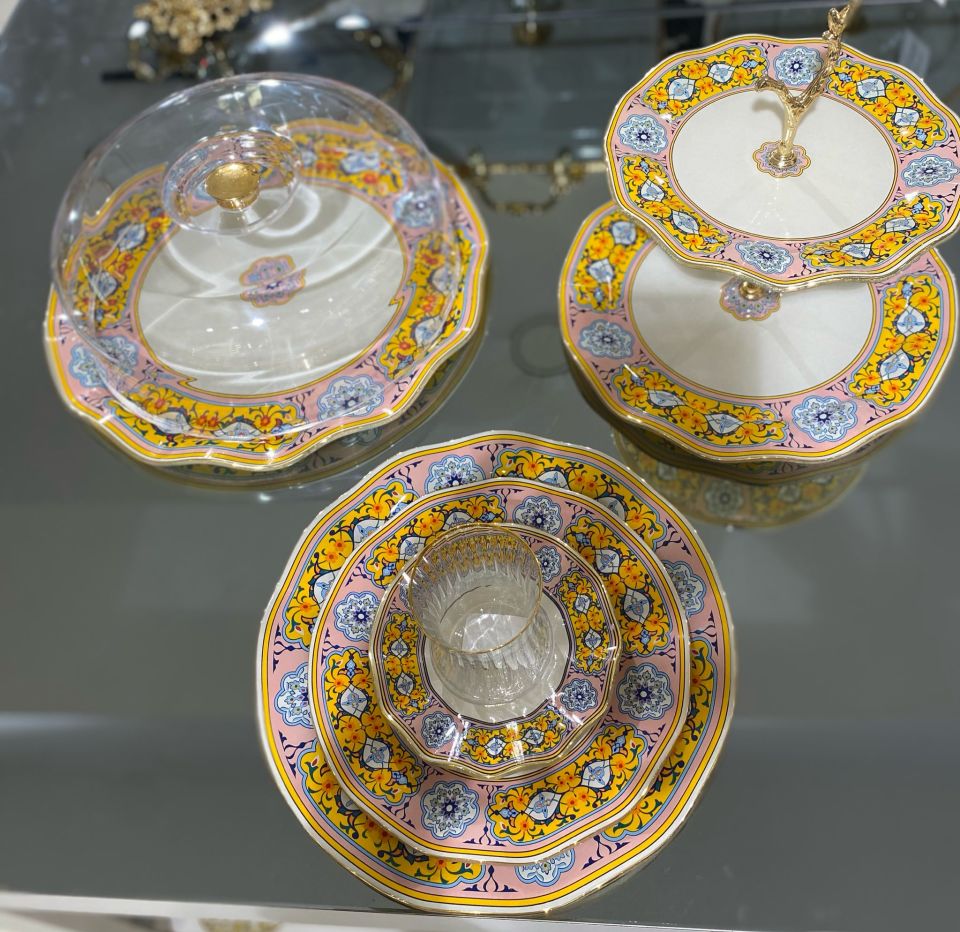 BELT FLOWER 34 PARÇA ÇAY VAKTİ İKRAM SETİ