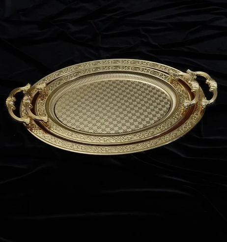 AROW ROSSİ 2 Lİ OVAL GOLD TEPSİ