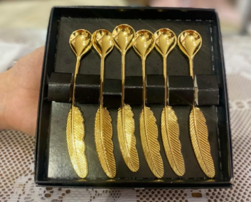 ZAMAK ÇAY KAŞIĞI GOLD